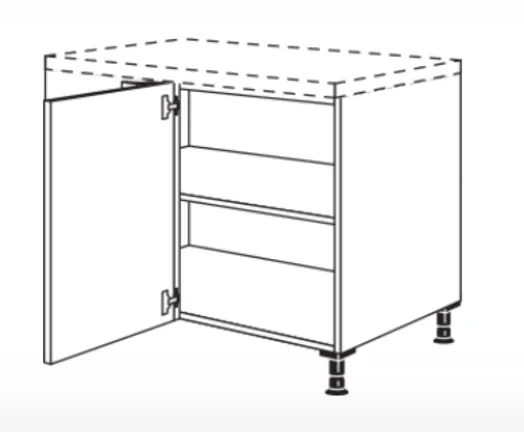 Nobilia SPA Eckschrank UEDF100-60 0