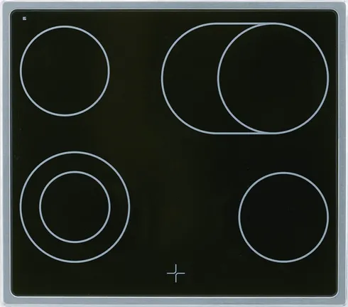 Nobilia SPA BEKO Glaskeramische stralingskookplaat EH9641XHN, combinatie kookplaat, EH9641XHN 0