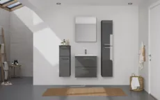Nobilia SPA Ensemble meuble vasque avec armoire de toilette et meubles d'appoint 0
