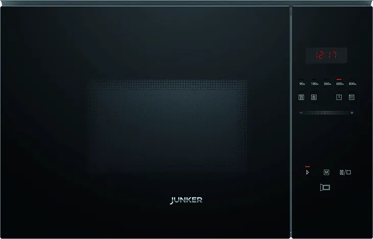 Nobilia SPA JUNKER Mikrowelle JP4119260 mit Hydrolyse, mit Linksanschlag, Schwarz JP4119260 Nobilia SPA JUNKER Mikrowelle JP4119260 mit Hydrolyse, mit Linksanschlag, Schwarz JP4119260