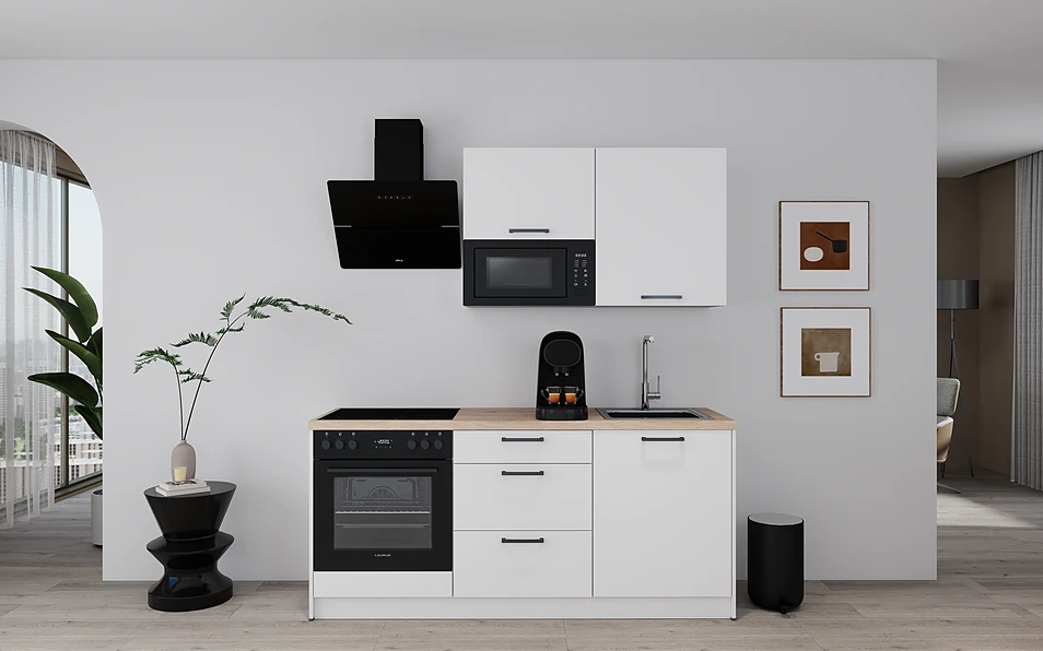 Nobilia SPA Cuisine linéaire 180 cm nobi smart Confort KPS.MAX web 0