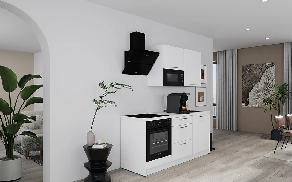 Nobilia SPA Küchenzeile 180 cm nobi smart Komfort KPS.MAX web 1