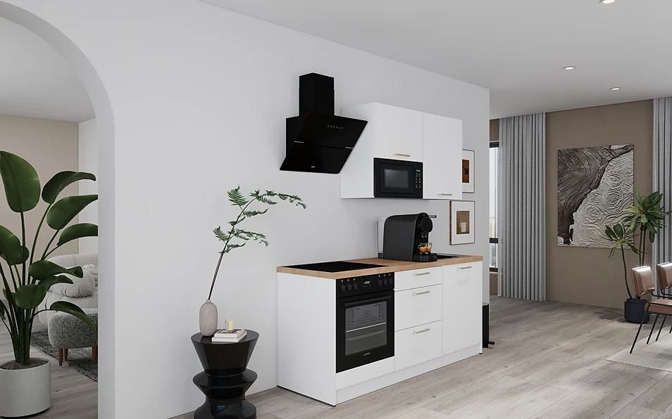 Nobilia SPA Küchenzeile 180 cm nobi smart Komfort KPS.MAX web 1