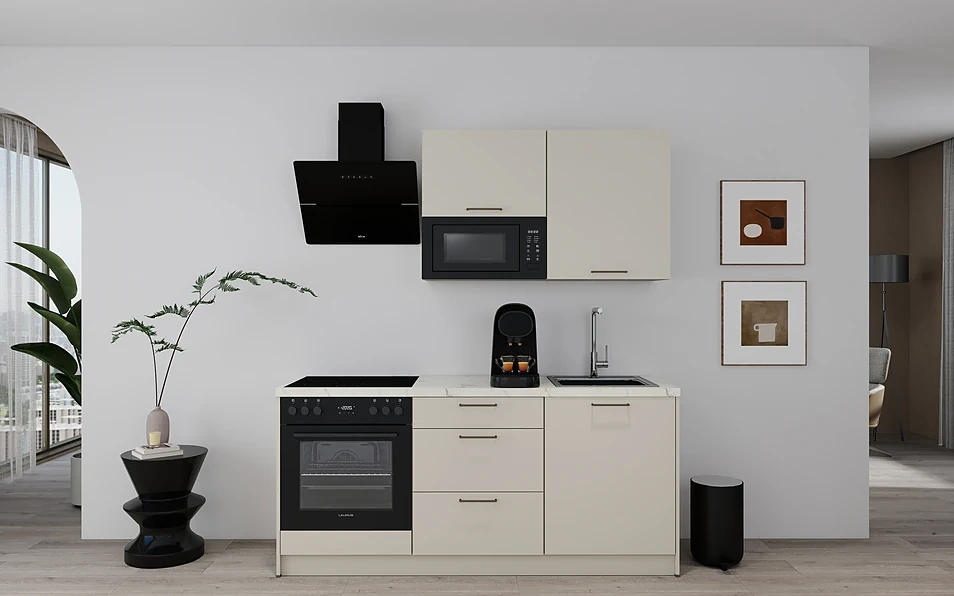 Nobilia SPA Küchenzeile 180 cm nobi smart Komfort KPS.MAX web 0