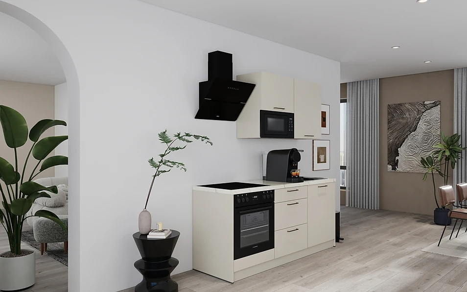 Nobilia SPA Küchenzeile 180 cm nobi smart Komfort KPS.MAX web 1