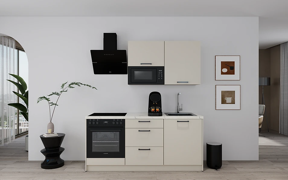 Nobilia SPA Küchenzeile 180 cm nobi smart Komfort Coohom 0