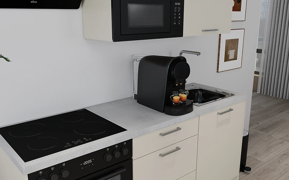Nobilia SPA Cuisine linéaire 180 cm nobi smart Confort KPS.MAX web 2