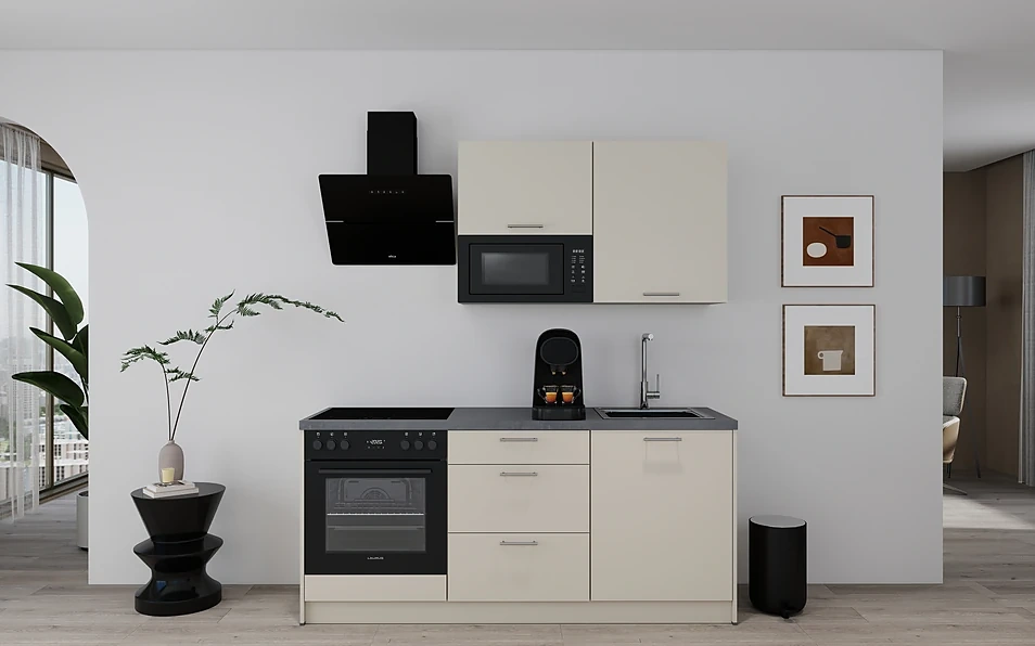 Nobilia SPA Küchenzeile 180 cm nobi smart Komfort KPS.MAX web 0