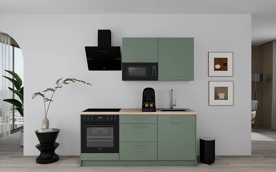 Nobilia SPA Küchenzeile 180 cm nobi smart Komfort KPS.MAX web 0