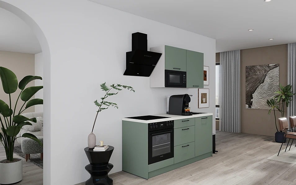 Nobilia SPA Küchenzeile 180 cm nobi smart Komfort KPS.MAX web 1