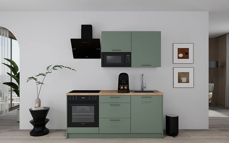 Nobilia SPA Küchenzeile 180 cm nobi smart Komfort KPS.MAX web 0