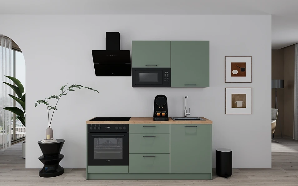 Nobilia SPA Küchenzeile 180 cm nobi smart Komfort KPS.MAX web 0