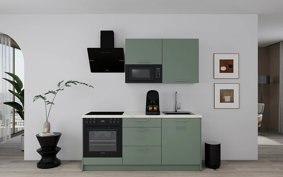 Nobilia SPA Küchenzeile 180 cm nobi smart Komfort KPS.MAX web 0