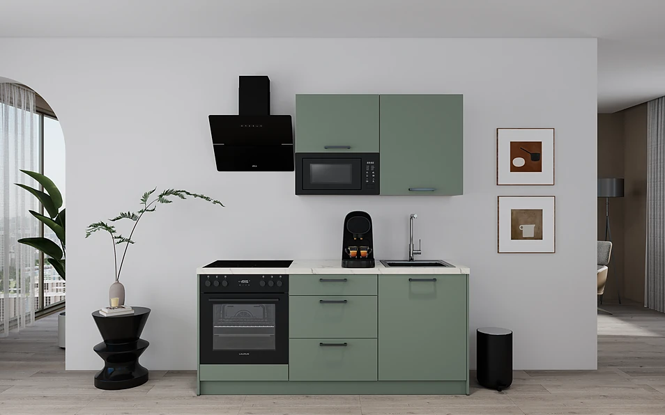 Nobilia SPA Küchenzeile 180 cm nobi smart Komfort KPS.MAX web 0