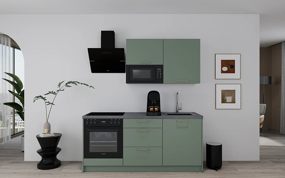 Nobilia SPA Küchenzeile 180 cm nobi smart Komfort KPS.MAX web 0