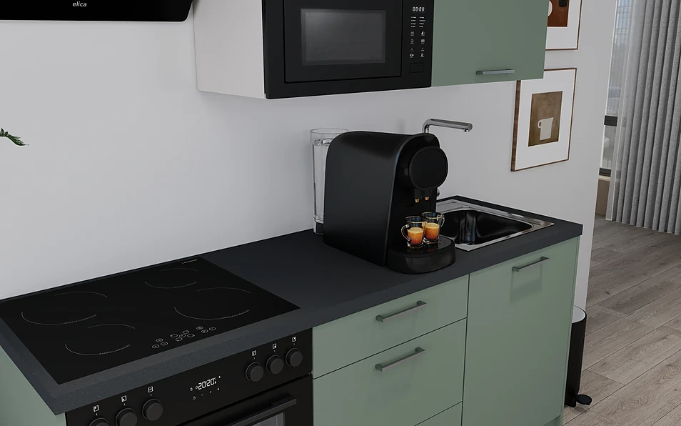 Nobilia SPA Kitchen unit 180 cm nobi smart Comfort KPS.MAX web 2