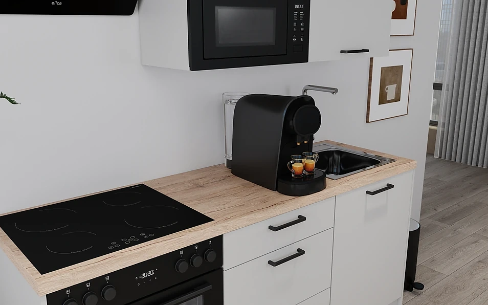 Nobilia SPA Cuisine linéaire 180 cm nobi smart Confort KPS.MAX web 2