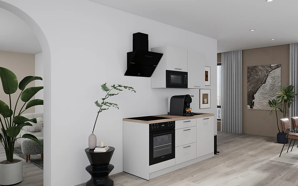Nobilia SPA Küchenzeile 180 cm nobi smart Komfort KPS.MAX web 1