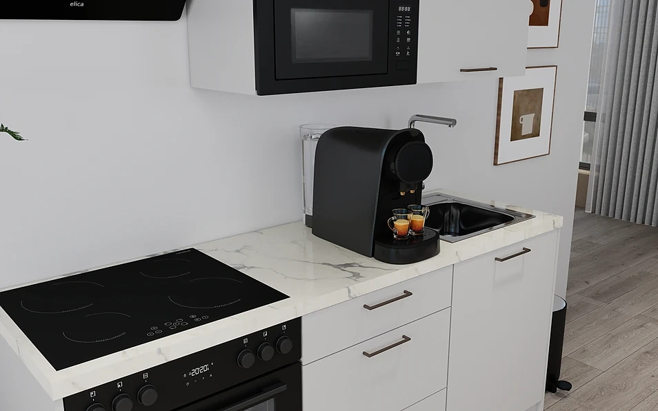 Nobilia SPA Cuisine linéaire 180 cm nobi smart Confort KPS.MAX web 2
