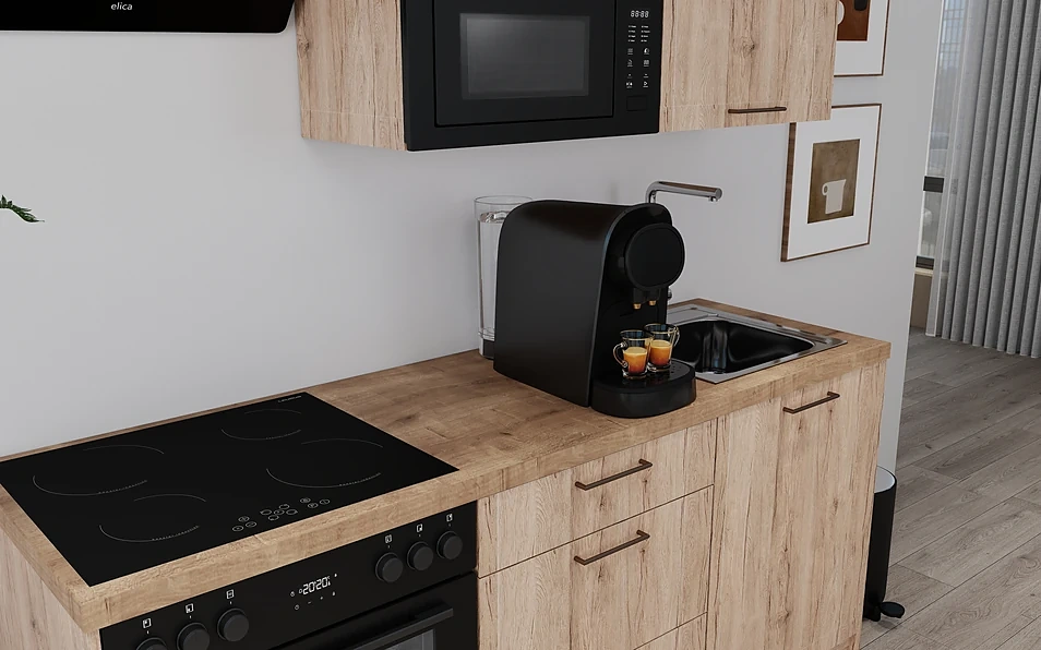 Nobilia SPA Cuisine linéaire 180 cm nobi smart Confort KPS.MAX web 2