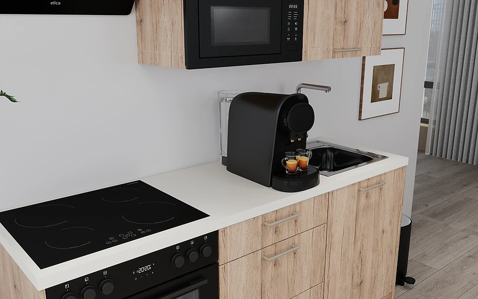 Nobilia SPA Cuisine linéaire 180 cm nobi smart Confort KPS.MAX web 2