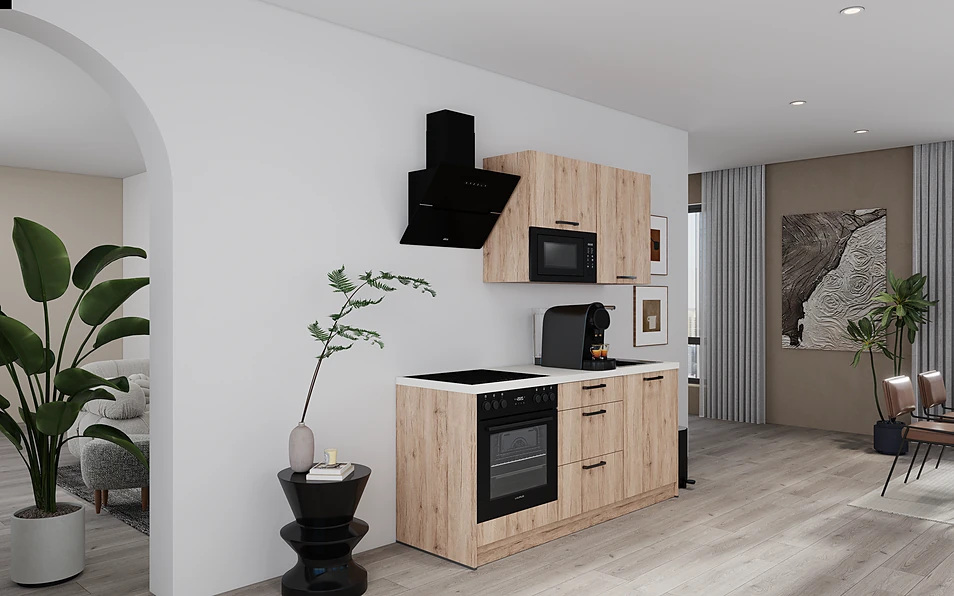 Nobilia SPA Cuisine linéaire 180 cm nobi smart Confort KPS.MAX web 1