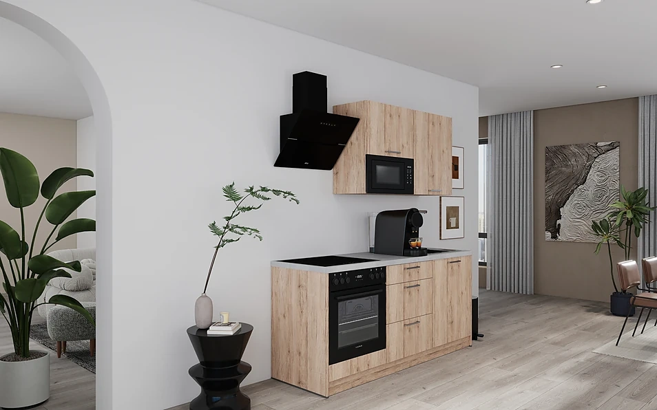 Nobilia SPA Küchenzeile 180 cm nobi smart Komfort KPS.MAX web 1