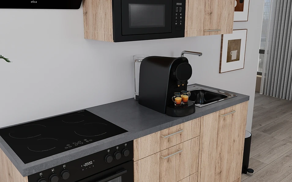 Nobilia SPA Kitchen unit 180 cm nobi smart Comfort KPS.MAX web 2