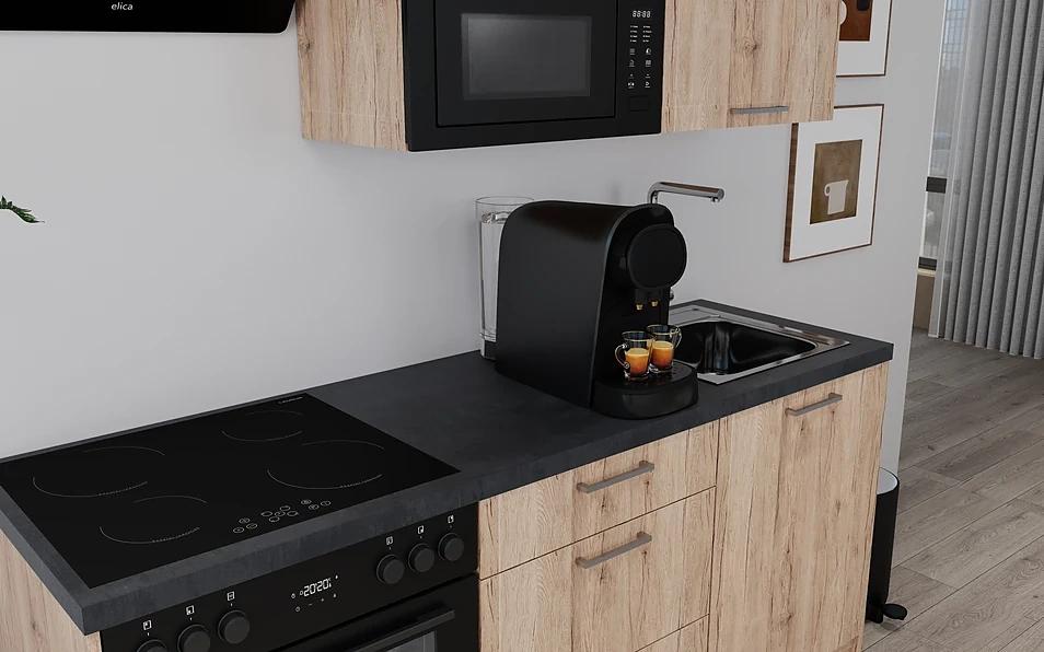 Nobilia SPA Kitchen unit 180 cm nobi smart Comfort KPS.MAX web 2
