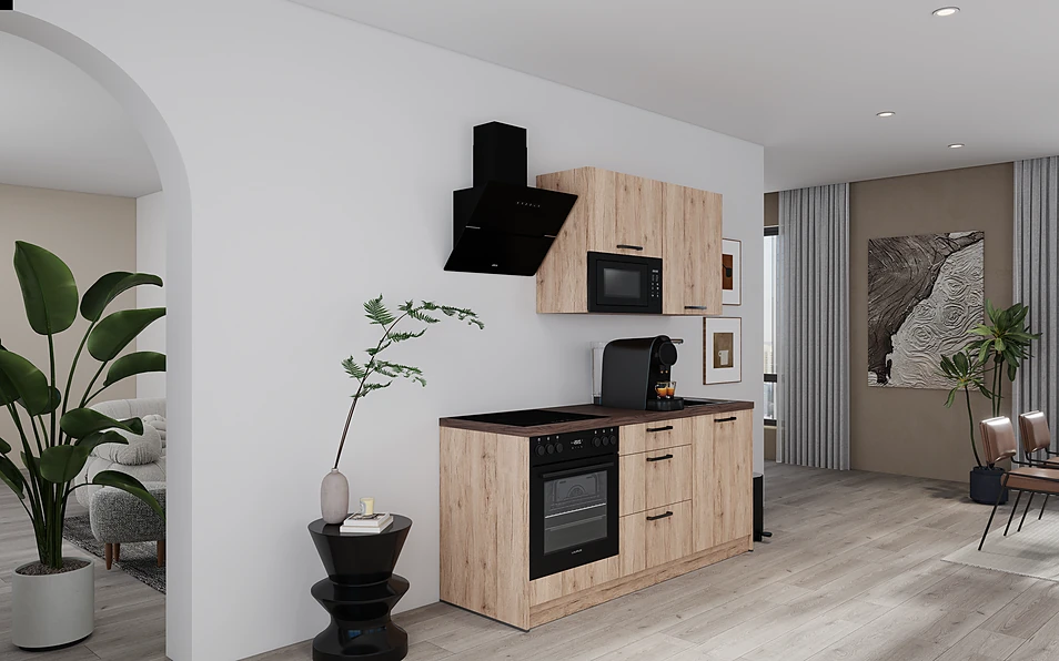 Nobilia SPA Kitchen unit 180 cm nobi smart Comfort KPS.MAX web 1