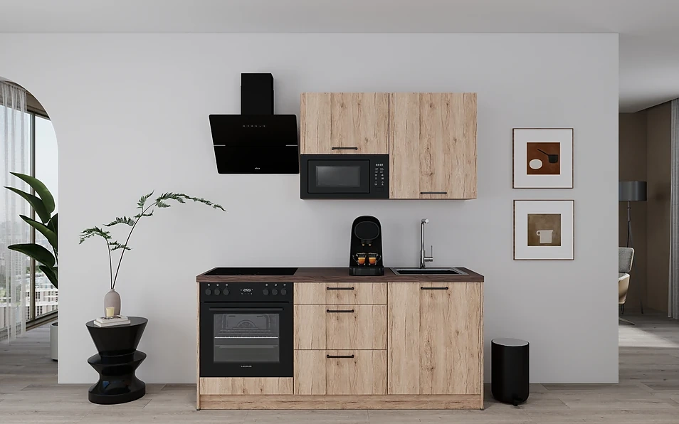 Nobilia SPA Küchenzeile 180 cm nobi smart Komfort KPS.MAX web 0