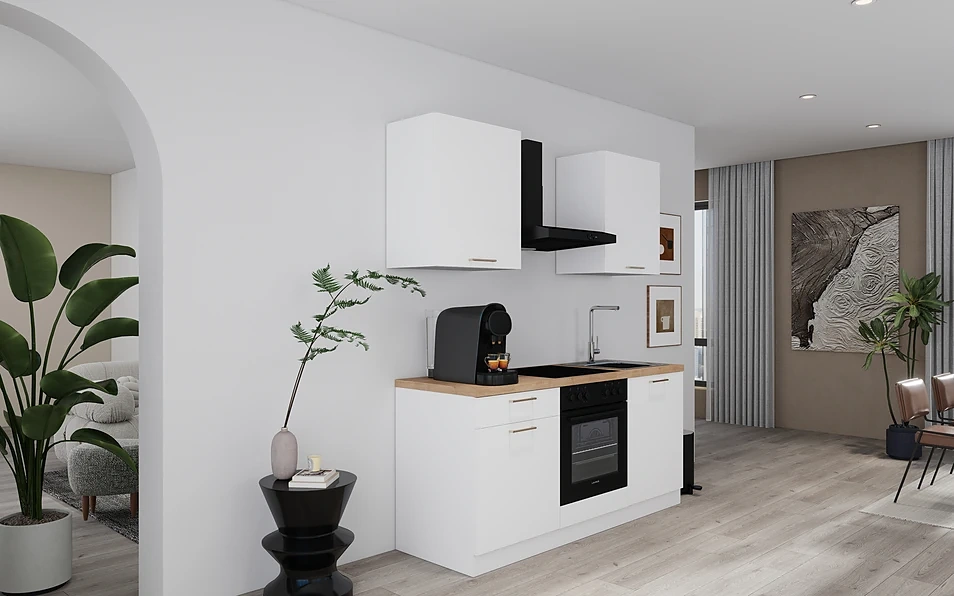 Nobilia SPA Küchenzeile 180 cm nobi smart Basis KPS.MAX web 1