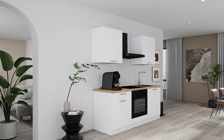 Nobilia SPA Cuisine linéaire 180 cm nobi smart Base KPS.MAX web 1