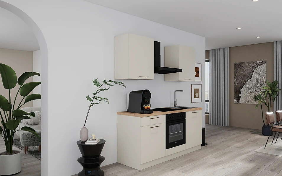 Nobilia SPA Küchenzeile 180 cm nobi smart Basis KPS.MAX web 1