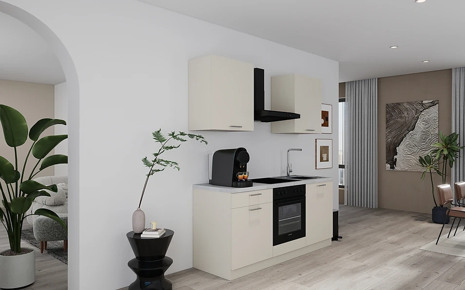 Nobilia SPA Küchenzeile 180 cm nobi smart Basis KPS.MAX web 1