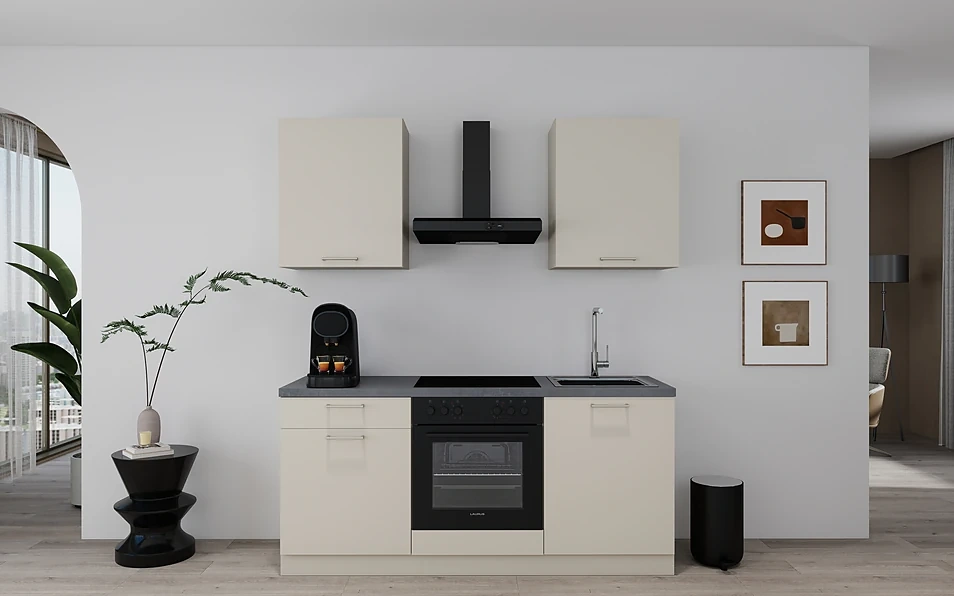 Nobilia SPA Küchenzeile 180 cm nobi smart Basis Coohom 0