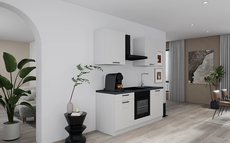 Nobilia SPA Cuisine linéaire 180 cm nobi smart Base KPS.MAX web 1