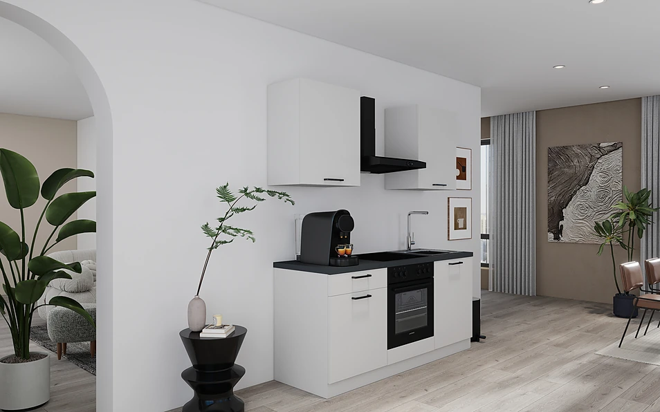 Nobilia SPA Küchenzeile 180 cm nobi smart Basis KPS.MAX web 1