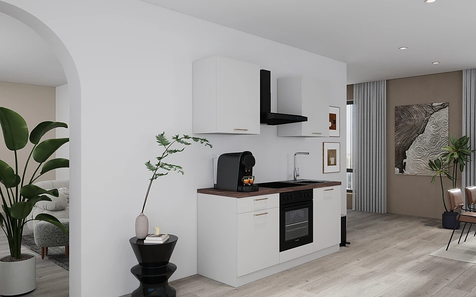 Nobilia SPA Küchenzeile 180 cm nobi smart Basis KPS.MAX web 1