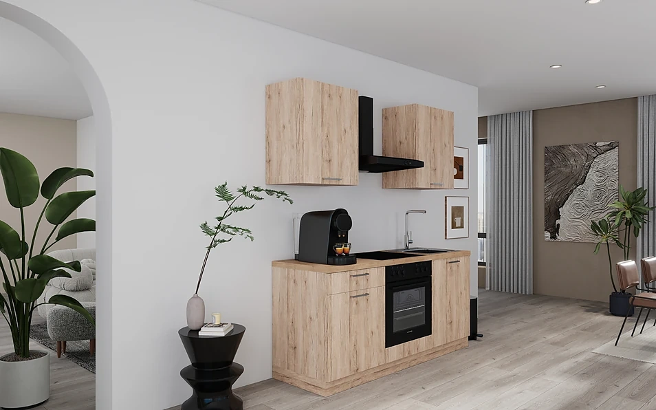 Nobilia SPA Küchenzeile 180 cm nobi smart Basis KPS.MAX web 1