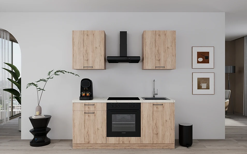 Nobilia SPA Cuisine linéaire 180 cm nobi smart Base KPS.MAX web 0