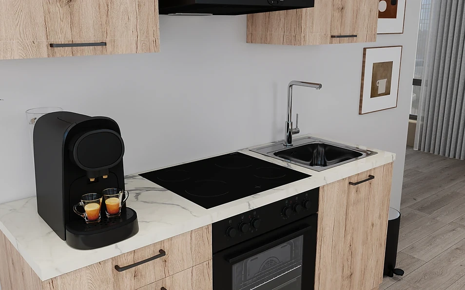 Nobilia SPA Cuisine linéaire 180 cm nobi smart Base KPS.MAX web 2