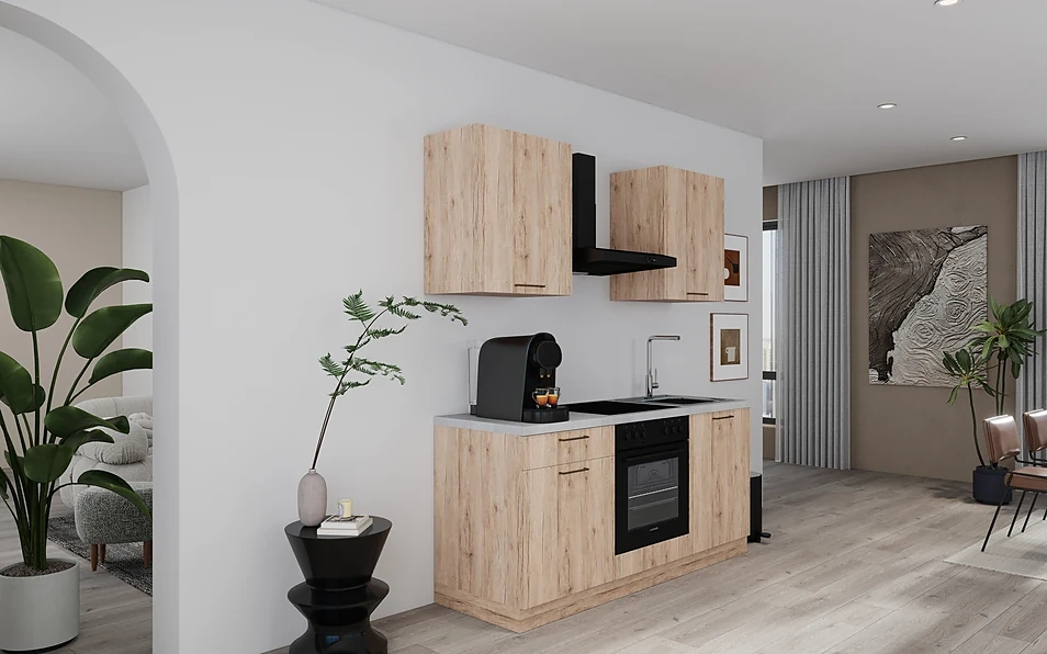 Nobilia SPA Küchenzeile 180 cm nobi smart Basis KPS.MAX web 1