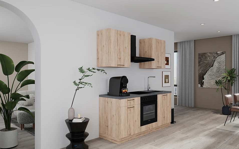 Nobilia SPA Küchenzeile 180 cm nobi smart Basis KPS.MAX web 1