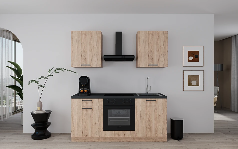 Nobilia SPA Küchenzeile 180 cm nobi smart Basis Coohom 0
