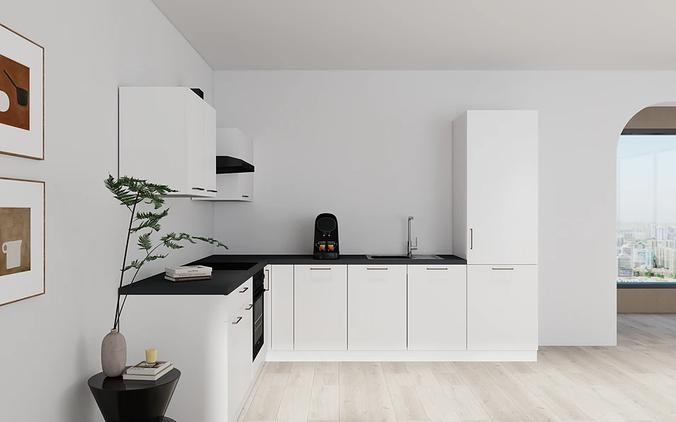 Nobilia SPA Eckküche 230 cm x 285 cm nobi smart Basis Coohom 0