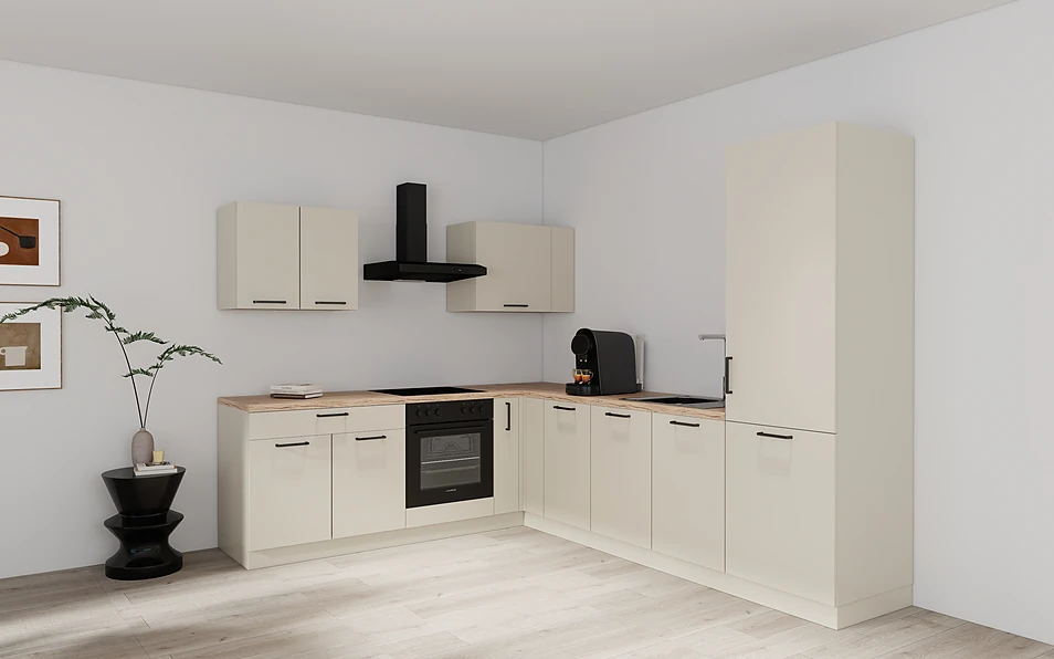 Nobilia SPA Eckküche 230 cm x 285 cm nobi smart Basis Coohom 1