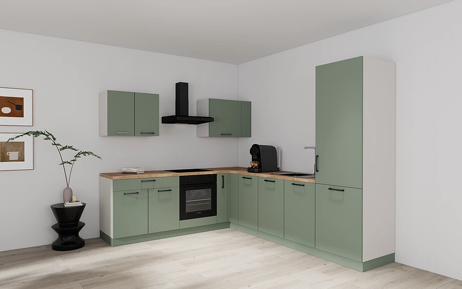 Nobilia SPA Eckküche 230 cm x 285 cm nobi smart Basis Coohom 1