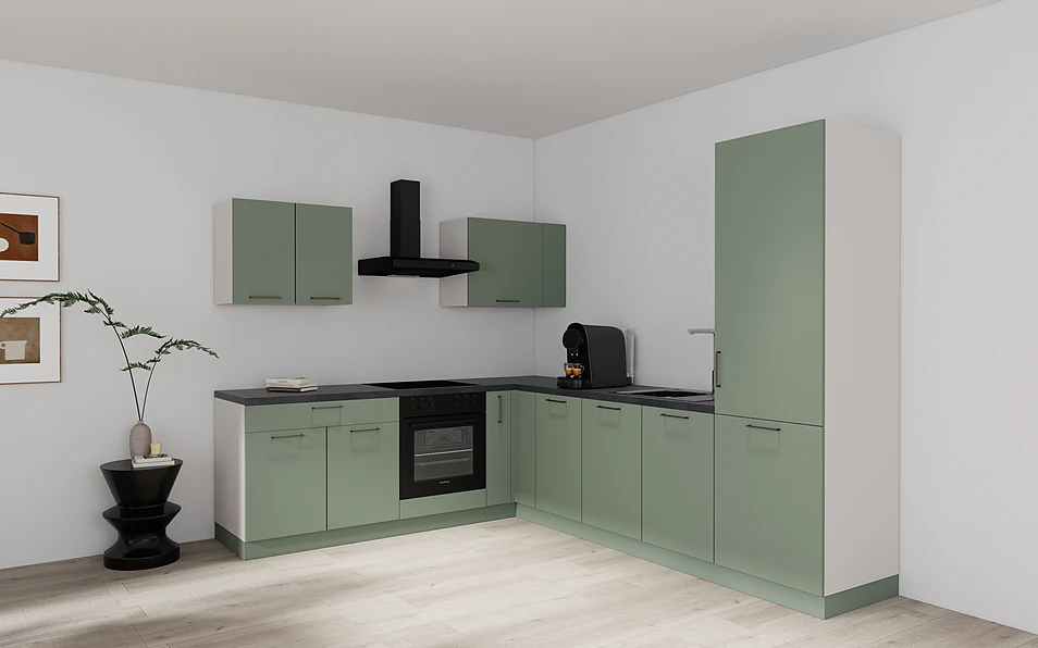 Nobilia SPA Eckküche 230 cm x 285 cm nobi smart Basis Coohom 1