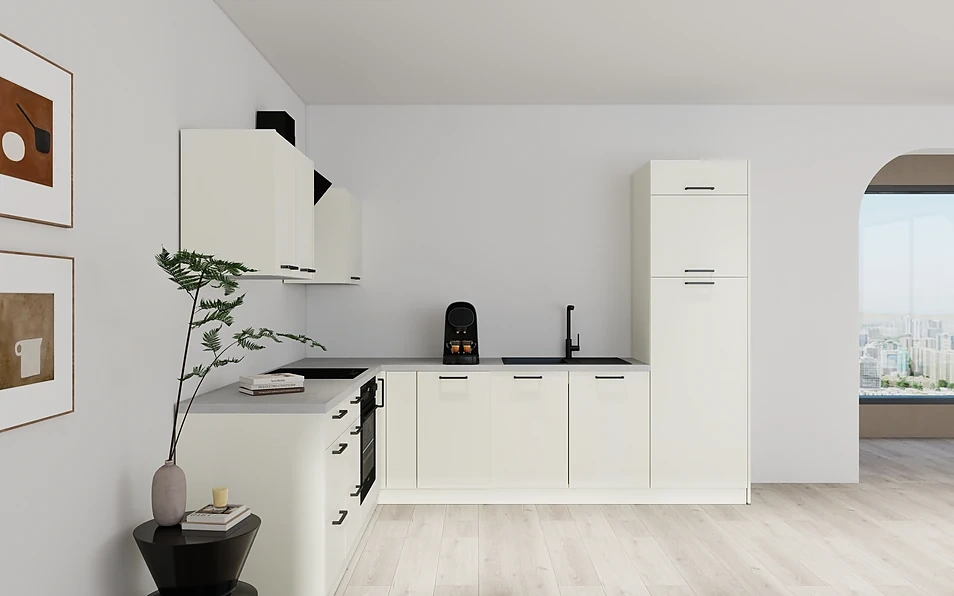 Nobilia SPA Eckküche 233 cm x 288 cm nobi smart Komfort Coohom 0